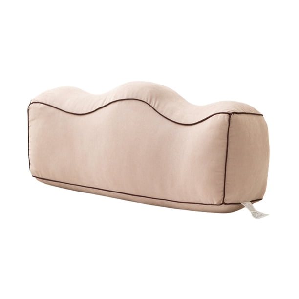Almohada de apoyo para piernas durante el embarazo | Cojín de espuma viscoelástica con funda extraíble y lavable | Alivia el dolor de espalda y cadera para futuras mamás