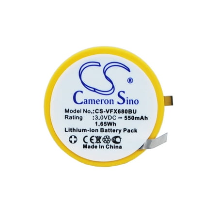 Cameron Sino 550mAh Battery for VeriFone VX680, VX680 wireless terminal, vx680 wireless credit card (Best Wireless Credit Card Terminal)