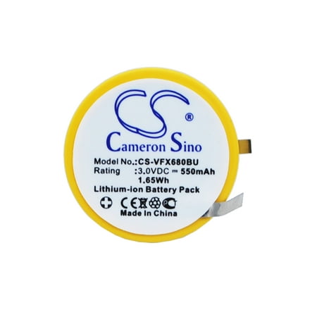 Wireless Credit Card Terminal - Cameron Sino 550mAh Battery for VeriFone VX680, VX680 wireless terminal, vx680 wireless credit card machine