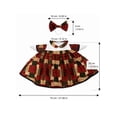 thumbnail image 4 of Aurorax Christmas Goose Clothes for Cement Goose Porch Goose 23"/17",Porch Goose Outfit 19 inch,Bow Holiday Porch Goose Costume for Outdoor Lawn Yard, 4 of 8