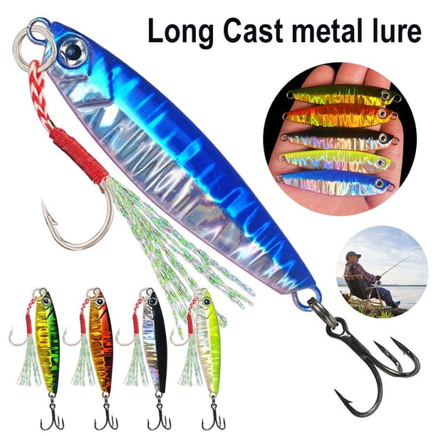 Fishing Lure ARROW-5.2cm 10g Long Casting Metal Lure Freshwater Saltwater B  - Walmart.ca