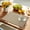 Beige, variant on Placemats Set of 4, Sage Green Striped Washable Wipeable Table Mats for Dining Tables, Modern Abstract Art Wave Moire Gradient Indoor Outdoor Waterproof Kitchen Place Mats for Holiday Table Decor