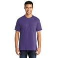 thumbnail image 1 of Camiseta con bolsillo Core Blend Port & Company PC55P Púrpura S, 1 of 1