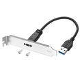 thumbnail image 1 of Cable panel Interno Bsvklp 20cm USB A 3.0 C para PC escritorio, 1 of 9