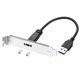 thumbnail image 1 of 20 Cm USB A 3.0 A USB C Cable Cabecera Del Panel Frontal Cable Adaptador 5 Gbps, 1 of 9