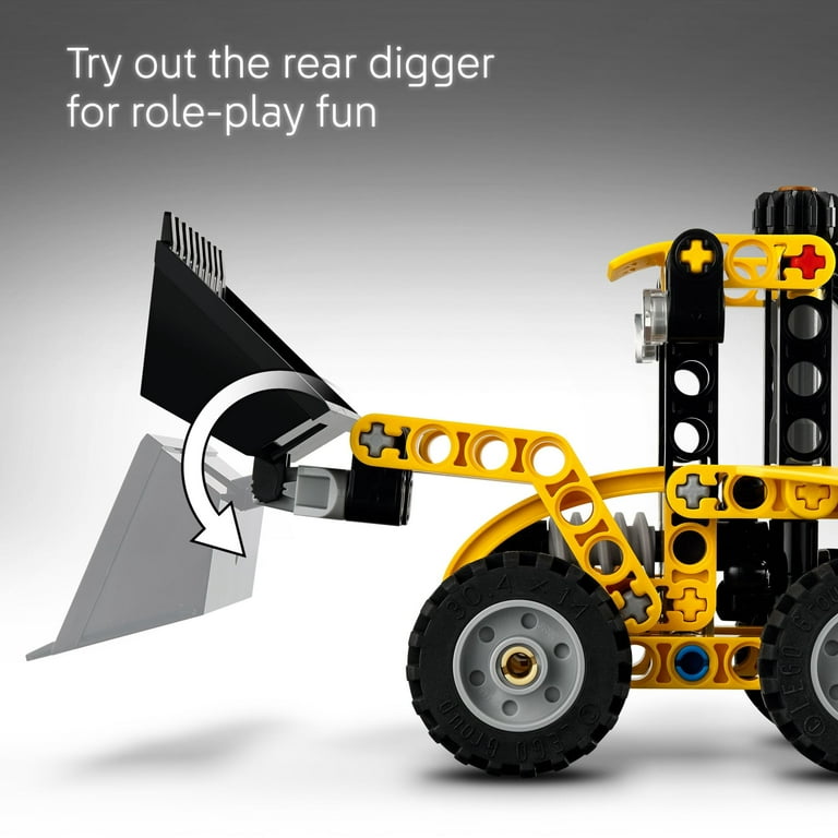LEGO Technic Backhoe Loader Construction Toy Set 42197 photo 6