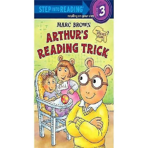 Arthur's Reading Trick [With Sticker(s)]