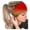 Red, variant on LIZUOJUN Under $4 Elastic Wide Head Wraps for Women Moisture Wicking Sweat Absorbing Breathable Sweat Bandana Headbands for Yoga Running Workout Gym Fitness, Pink