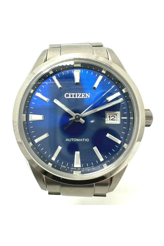 Pre-Owned CITIZEN NB1050-59L Mechanical Automatic Date Watch, Stainless Steel, Men's, Silver,...