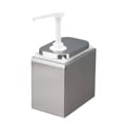 thumbnail image 1 of Botella con bomba para , dispensador de , bomba de un solo cabezal, herramienta para dispensar condimentos Dispensador con bomba para condim 25 l con caja exterior, 1 of 8