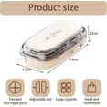 thumbnail image 2 of Precision Pill Cutter, Compact and Portable, 1 Split into 2, 1 Split into 4, Multifunctional Medicine Cutter, Medicine Box, 2 of 5