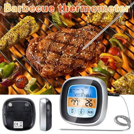 

VKEKIEO Electronic Screen Kitchen Meaty Food Thermometer Probe Type Water Temperature Needle