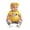 j-530Yellow175, variant on HAYIMI Baby Girl Cartoon Cow Print Short Sleeve T Shirt And Leggings Toddler Summer Outfit Sets Breathable Clothes Sets