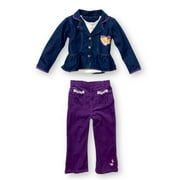 Disney Princess - 3 Piece Blazer And Pants Set - Infant Girl