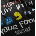 thumbnail image 5 of Retro PACMAN Dont Play With Your Food Toddler Boy Girl T Shirt Infant Toddler Brisco Brands 12M, 5 of 6