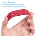 thumbnail image 3 of 8 Pairs Snapback Strap Cover, 7 Holes Plastic Adjustable Hat Snap Buckle Replacement (Red), 3 of 7
