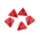 thumbnail image 3 of 3x Set de 5pcs D4 Dados de Multi-cara de Acrílico de RPG de Kid Juguete de, 3 of 9