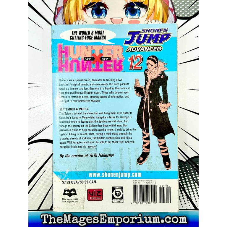 Hunter X Hunter Hunter X Hunter, Vol. 12, Book 12 Hunter X Hunter Hunter X Hunter, Vol. 12, Book 12