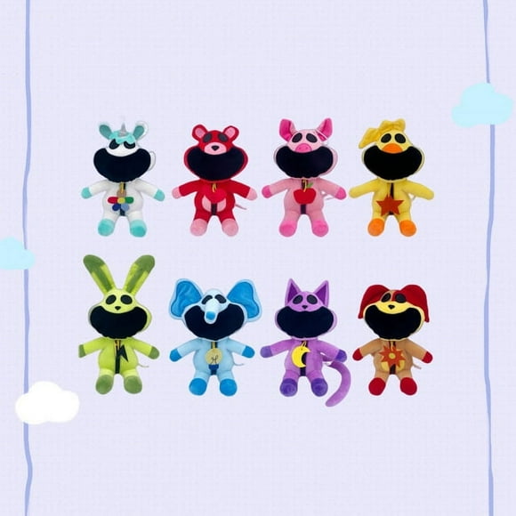 New Smiling Critters Cat Long-Legged Purple Cat Nap Dogday And Catnap Catnat Doll Plush Toy Kawaii Anime Soft Pillow Gift Toys DMH