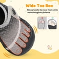 thumbnail image 2 of JOINFREE Baby First Walking Shoes for Boys Girls Infant Wide Barefoot Crib Shoe Lightweight, 2 of 7