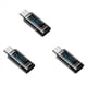 thumbnail image 1 of 3X Adaptador USB C, Pantalla LED de Potencia, 140 W, 40 Gbps, 8 K, Extensión USB C, Conector Tipo C PD3.1, Medidor de Potencia Tipo C, Color Negro, 1 of 8