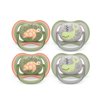 Philips Avent Ultra Air Pacifier - 4 X Light, Breathable Baby Pacifiers For Babies Aged 6-18 Months, Bpa Free with Sterilizer Carry Case (Model SCF085/53)