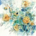 thumbnail image 2 of OToole, Tim 26x26 Black Ornate Wood Framed with Double Matting Museum Art Print Titled - Flower Study II, 2 of 4