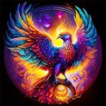 thumbnail image 1 of 5D DIY Phoenix en Fuego Kit Del 30x30cm, 1 of 9