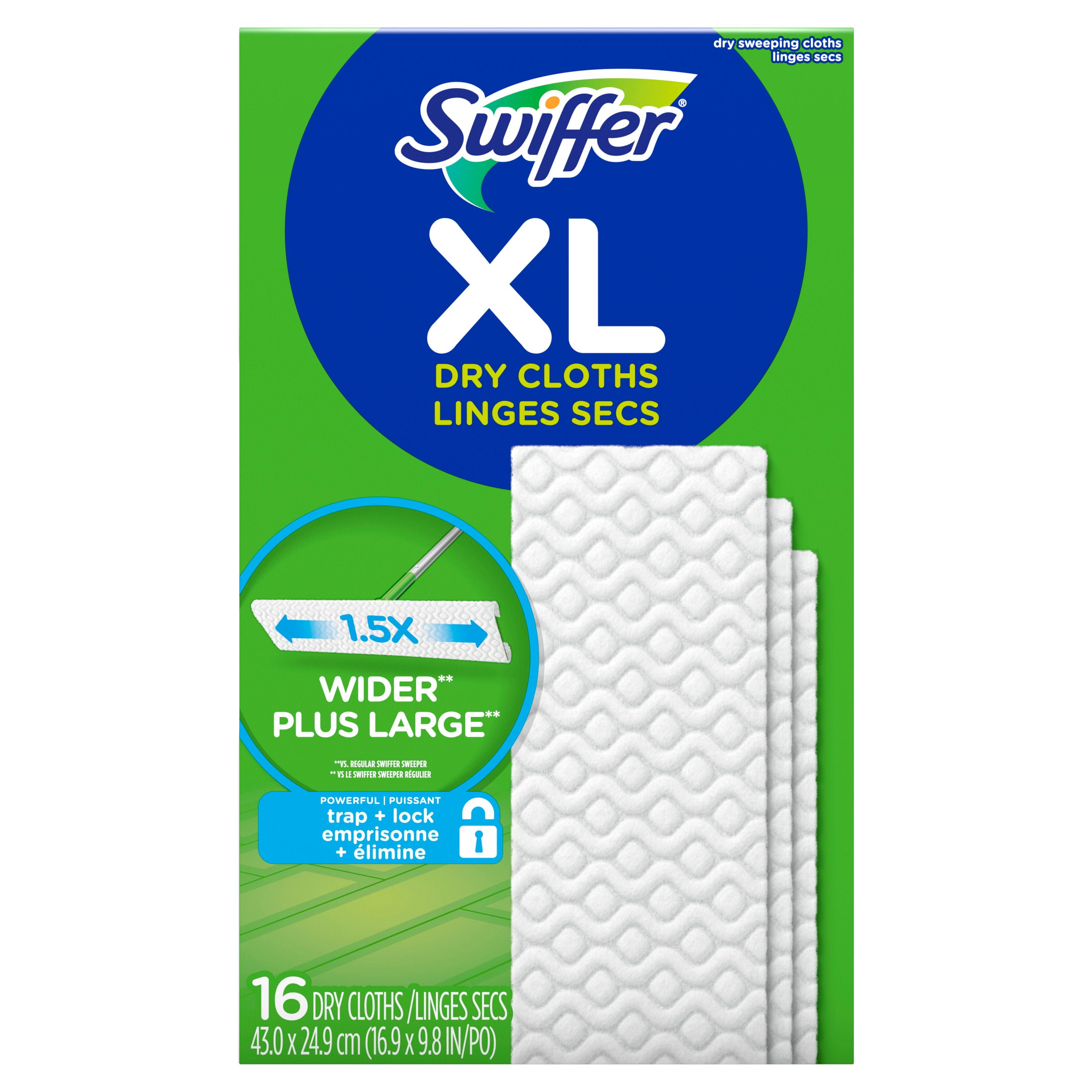 Swiffer Sweeper XL Dry Sweeping Cloths, 16CT
