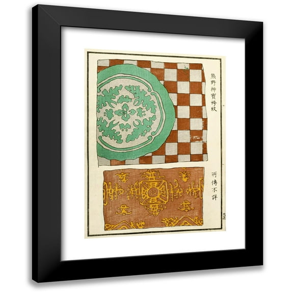 A. F. Stoddard & Company 14x18 Black Modern Framed Museum Art Print Titled - Chinese Prints Pl.39 (1871-1894)