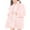 Pink, variant on Olyvenn Women's Faux Fur Coat Fuzzy Warm Winter Collared Long Fur Jackets Cardigan Outerwear with Pockets Overcoat Hot Pink S