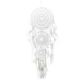 thumbnail image 1 of Attrape-rêves, style boho, avec 3 Cercles, Ressort Blanc, Tenture Murale, 127*35CM, 1 of 5