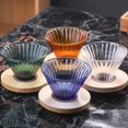 thumbnail image 3 of V60 Glass Coffee Dripper Coffee Server Set Coffee Funnel-green, 3 of 3