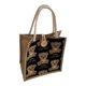 thumbnail image 3 of Bolsa de almuerzo de lino estilo japonés, resistente, portátil y ligera, para guardar alimentos. negro, 3 of 8