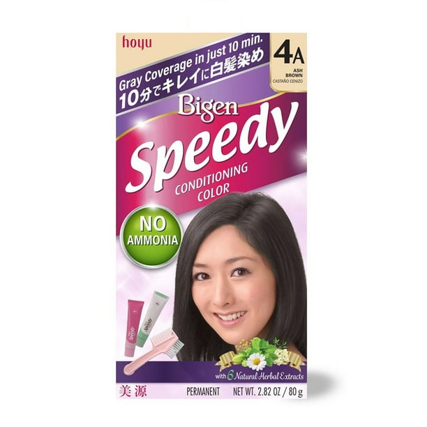 Hoyu Bigen Speedy Conditioning Color (No Ammonia) 4A Ash Brown Hair