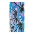 thumbnail image 3 of Ryvnso Summer Tropical Palm Tree Oversized Beach Towel Microfiber Bath Blankets Swimming Fitness 37" x 74", 3 of 5