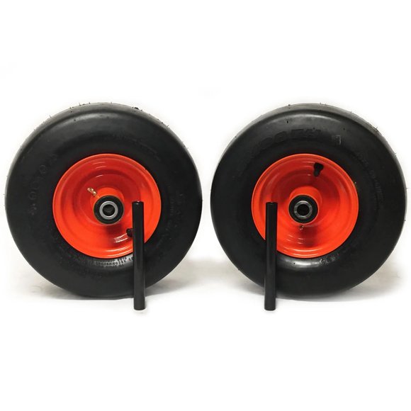 MowerPartsGroup (2) Pneumatic Tire Assemblies 13x6.50-6 Fits Bad Boy ZT Outlaw 022-1050-00
