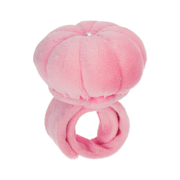 Uxcell Wrist Pin Cushions Band Sewing Needle Cushion with Adjustable Strap, Pink