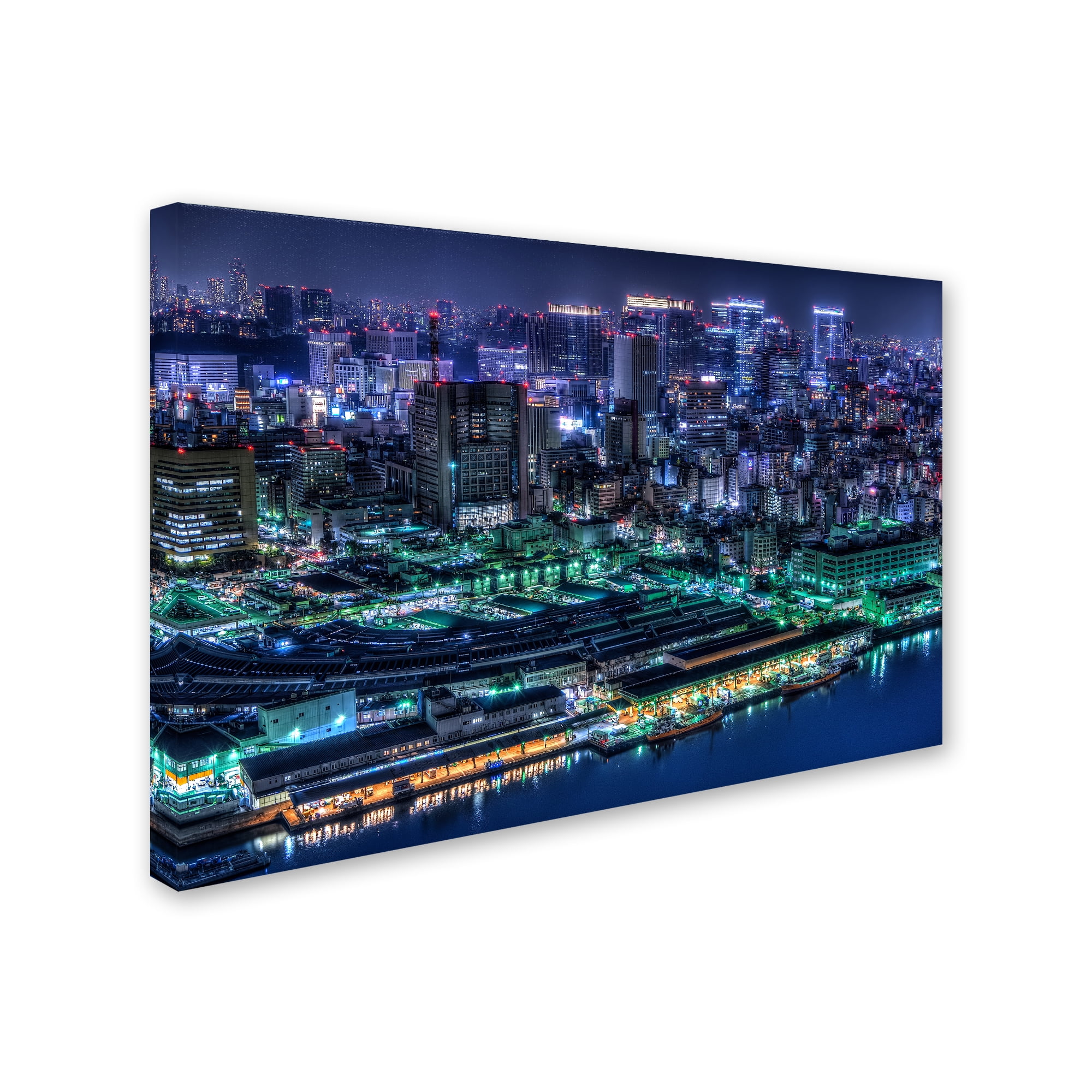 Trademark Fine Art 'Tokyo' Canvas Art by Tomoshi Hara
