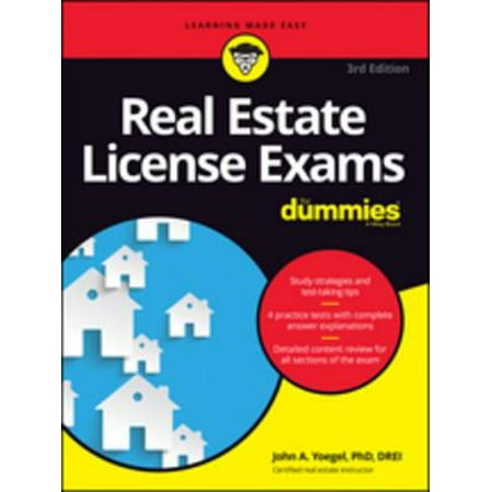 Real Estate License Exams For Dummies - eBook (Best Real Estate Videos Ever)
