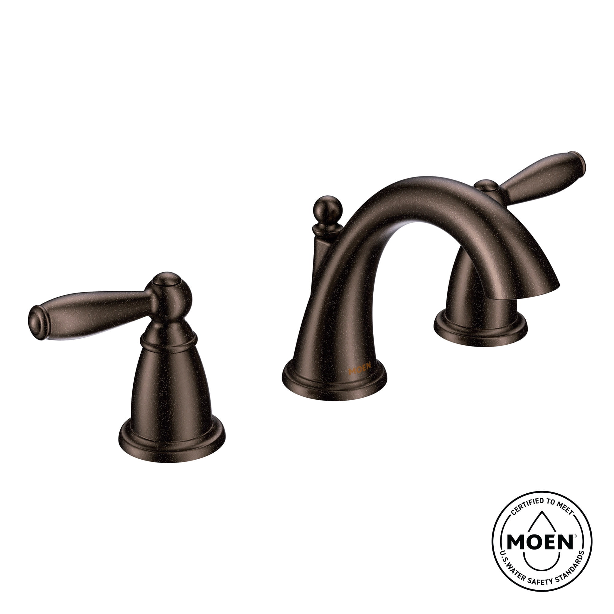 Moen T6620ORB Rubbed Bronze two-handle bathroom faucet