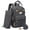 Dark Gray, variant on RUVALINO Diaper Bag Backpack - Large Multifunctional Travel Bag (Dark Gray)