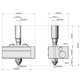 thumbnail image 3 of Boquilla de calentamiento de cabezal de extrusión de extremo caliente M200 V2 de 5 piezas, boquilla de latón H59 de 0,4 mm, dorada, dorada, 3 of 5