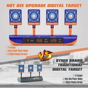 Beefunni Shooting Game Toy for Age 6, 7, 8,9,10+ Years Old Kids, Boys,Digital Shooting Targets Gifts for 8-10 Year Old Boys