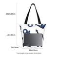 thumbnail image 3 of Disketp Navy Blue Anchor Bolsa de Hombro Casual para Mujer, Bolso Cruzado para Compras, Viajes y Uso Diario, 3 of 6