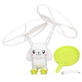thumbnail image 2 of Bubble Blowing Helicopter Toy, USB Rechargeable Automatic Induction Bubble Flying Toy With LED Light For Kids And Adults, 2 of 8