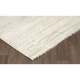 thumbnail image 4 of Erbanica 8' x 10' Modern Distressed Soft Lines White Grey Rug, 4 of 4