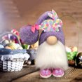 thumbnail image 5 of easter gifts Decorative Easter Bunny Ornament Doll Desktop Ornament, 5 of 9