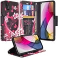 thumbnail image 1 of SPY CASE for Motorola Moto G Stylus (2021) Phone Case [Kickstand] Cute Pu Leather Wallet Case ID & Credit Card Slot for Girls Women - Hot Pink Heart, 1 of 6
