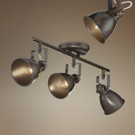

Pro Track® Abby 3-Light Bronze Complete ceiling or wall Track Kit